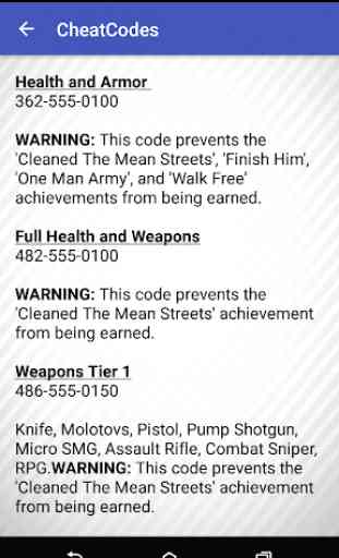 Cheat Codes for GTA4 2