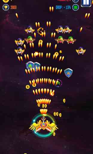 Chicken Shooter: Space shooting 1