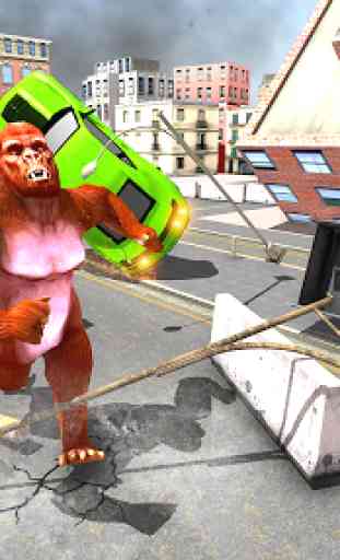 City Gorilla Destruction: New Gorilla Games 1
