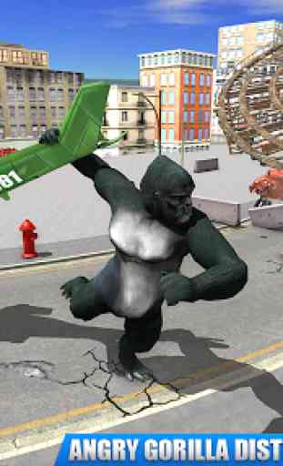 City Gorilla Destruction: New Gorilla Games 2
