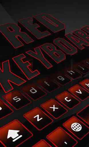 Clavier Rouge 3