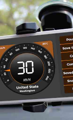 Compteur de vitesse Et GPS Odomètre - Route 2