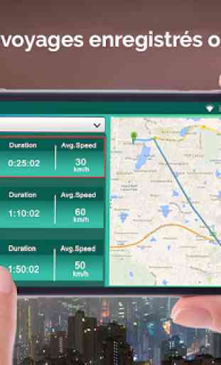Compteur de vitesse Et GPS Odomètre - Route 3