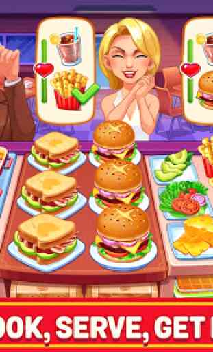 Cooking Dream: Crazy Chef Restaurant cooking games 1