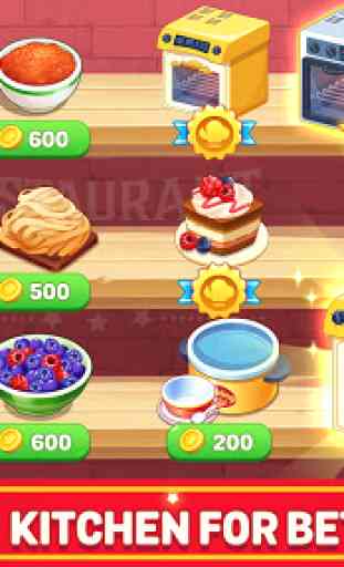 Cooking Dream: Crazy Chef Restaurant cooking games 3