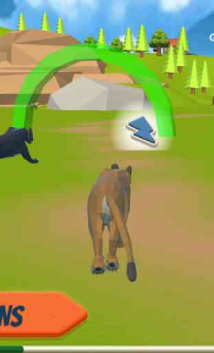 Cougar Simulator: Big Cat Family Game 2