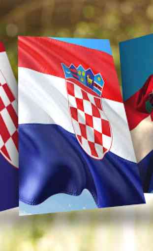Croatia Flag Wallpaper 2