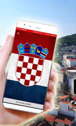 Croatia flag wallpapers HD 1