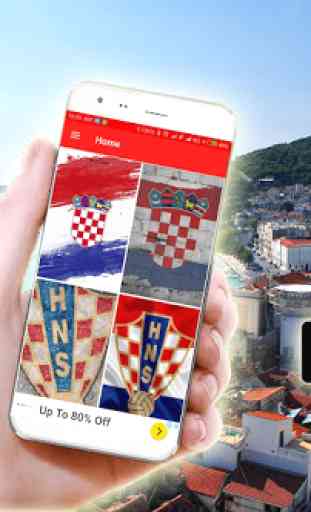 Croatia flag wallpapers HD 2