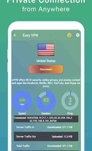 Easy VPN: Secure VPN, Free VPN Proxy master 4