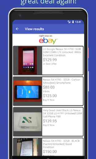 eFerret - eBay Search alerts and deal finder 4