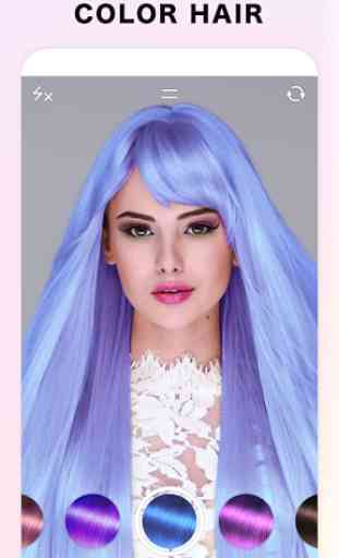 Fabby Look — hair color changer & style effects 1