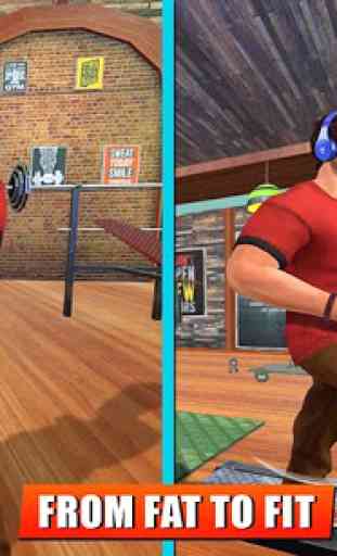 Fatboy gym workout: jeux de fitness de musculation 2