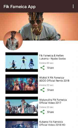 Fik Fameica Music App - Uganda Fresh Bwoy 1