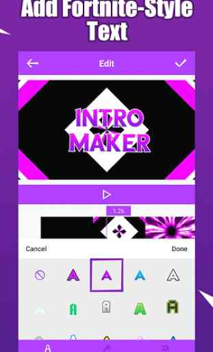 Fort Intro Maker pour YouTube - Intro Fortnite 2