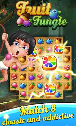 Fruit Jungle - Puzzle Match 3 Legend 1