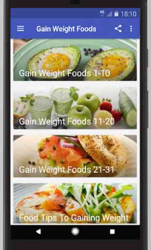 GAIN WEIGHT FOODS - A TO Z OF WEIGHT GAINING FOODS 2