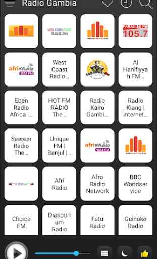 Gambia Radio Station Online - Gambia FM AM Music 1