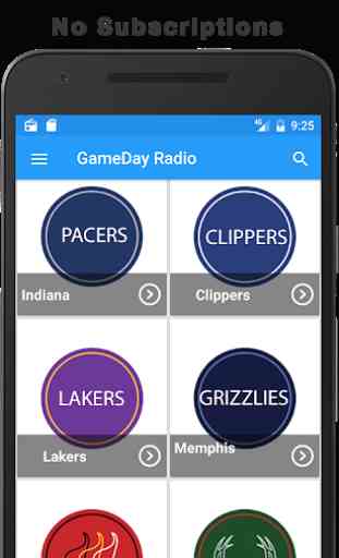 GameDay Pro Basketball Radio for NBA 4