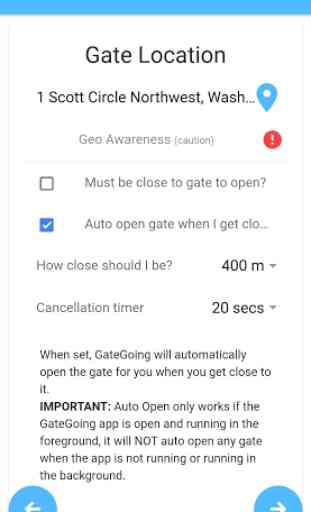 GateGoing - open & share phone enabled gates 3