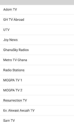 GHANA OFMTV CHANNELS AND RADIO STATIONS 4