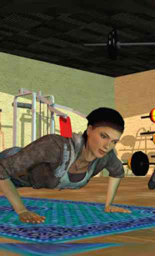 Girls Fitness Workout Gym: Gym Workout Games 4