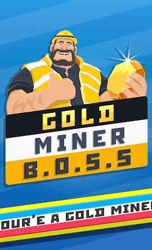 Gold Miner Boss - Idle Clicker 4