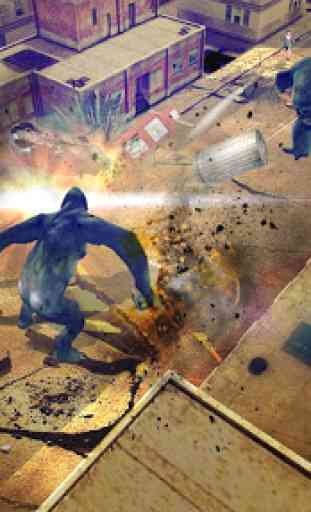 Gorilla Rampage City smashing Games 2