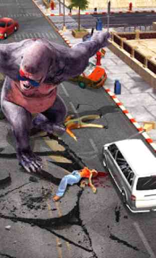 Gorilla Rampage: Monster City smash 1