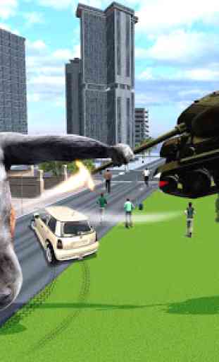 Gorilla Rampage: Monster City smash 3