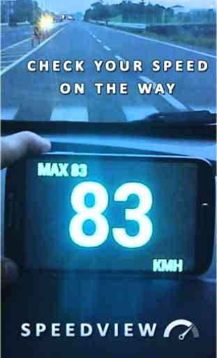 GPS compteur de vitesse gratuit - Speedometer App 3