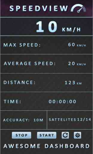 GPS compteur de vitesse gratuit - Speedometer App 4