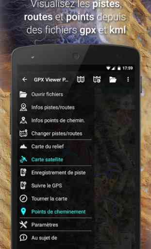 GPX Viewer PRO - Pistes, routes et points 1