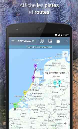 GPX Viewer PRO - Pistes, routes et points 4