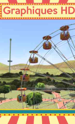 Grande roue - Parc d'attractions Funfair 3