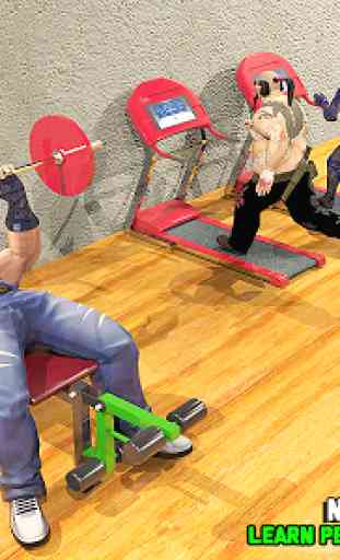 Gymnase virtuel 3D: Fitness Fat Burn 2
