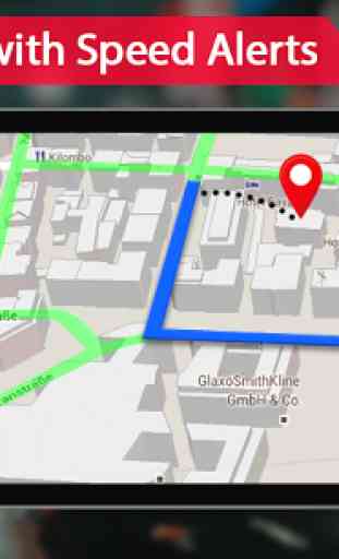 Hors ligne Plans avec rue Vue : GPS Route Traqueur 2