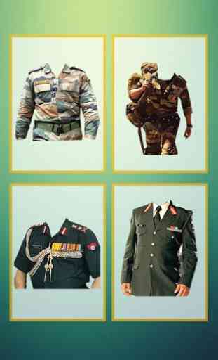 Indian Army Photo Uniform Editor - Army Suit maker 1