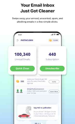 InstaClean - Clean & Organise your Email Inbox 1