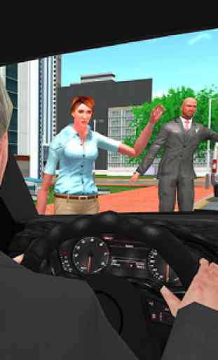 jeu de chauffeur taxi - simulation conduite taxi 1