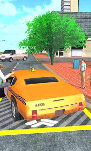 jeu de chauffeur taxi - simulation conduite taxi 2