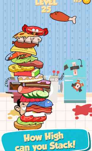 Mr Bean - Sandwich Stack 3