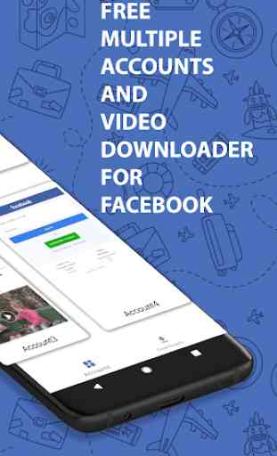Multi compte et téléchargement vidéo pour Facebook 2