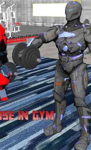 Muscle Robots Gym Trainer : Aerobic Fitness Studio 4