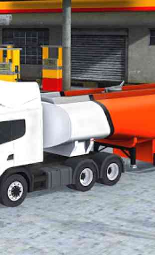 Offroad Oil Tanker Transport Truck Driver 2020 3