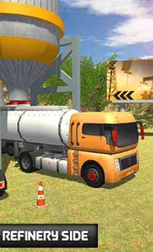 Oil Tanker Transporter 2018 Fuel Truck Driving Sim 1