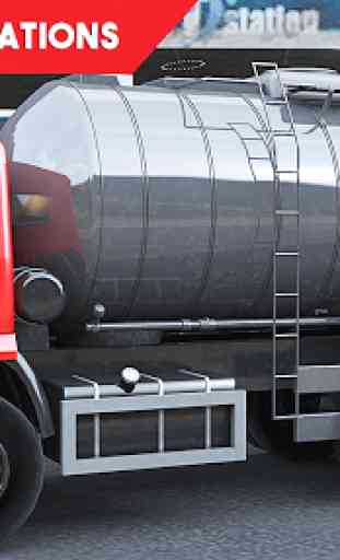 Oil Tanker Truck Transporter 18 3
