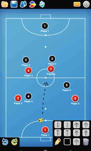 Planche Tactique: Futsal 1