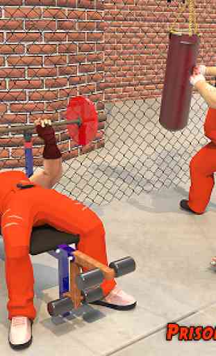 Prison Entraînement Gym3D: Jail Maison Équipement 4