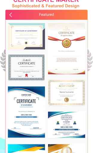 Professional Certificate Maker 2